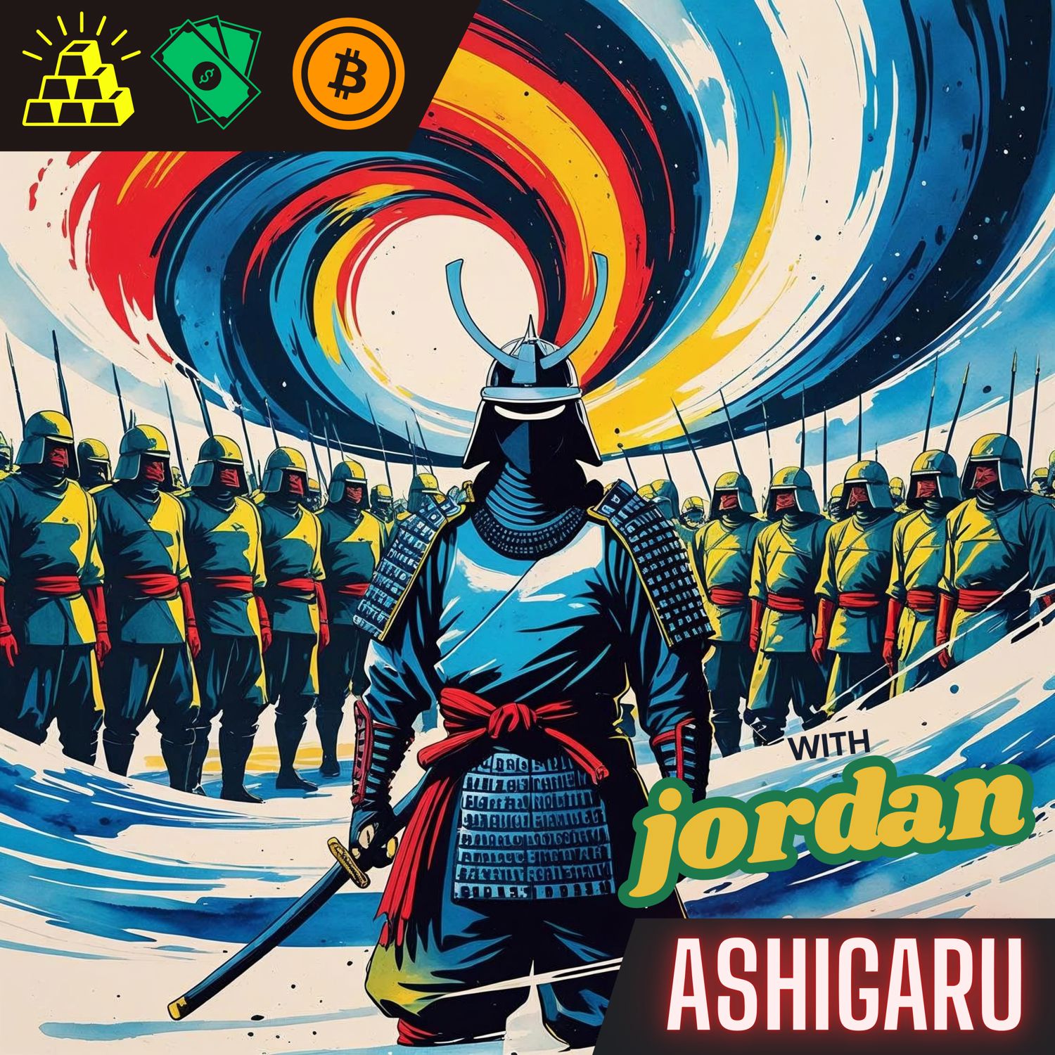 68 - Ashigaru w/ jordan Artwork